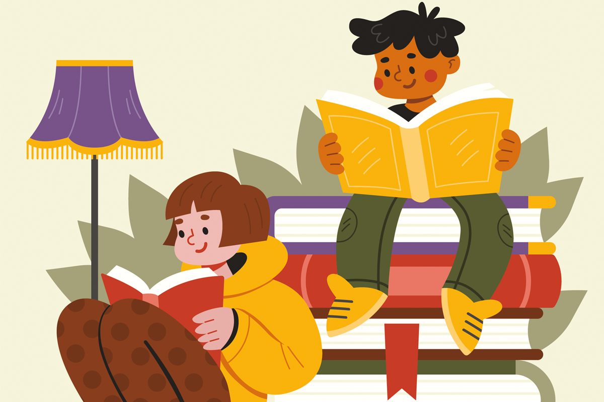 Reading feeds our hearts and minds