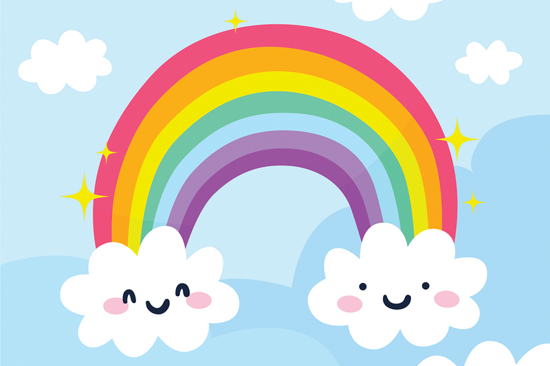 Let’s create beautiful rainbows of friendship and peace!