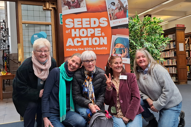 Seeds of Hope and Action exhibition in Fife