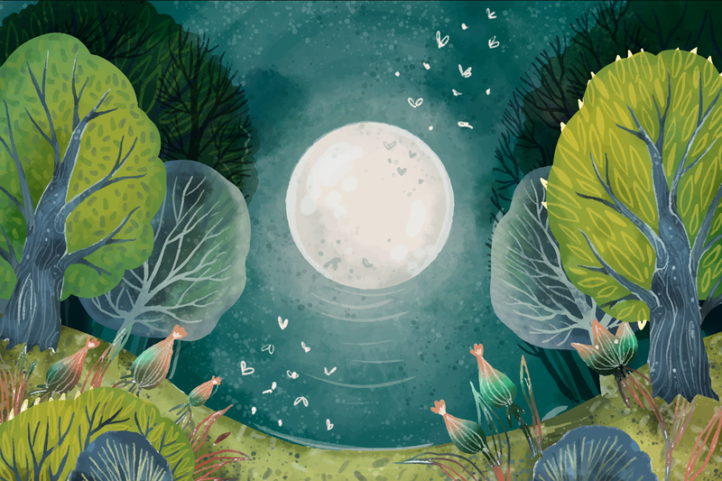 Chanting Nam-myoho-renge-kyo makes you shine as bright as the full moon