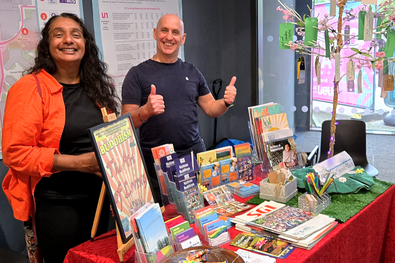 SGI-UK at Bournemouth University Freshers Fair
