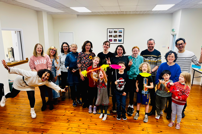 End of year family celebration