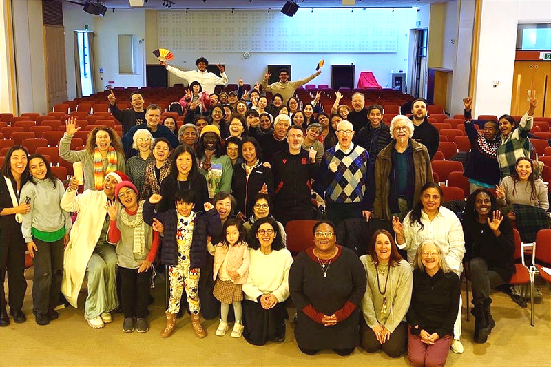 Joyful cleaning activity